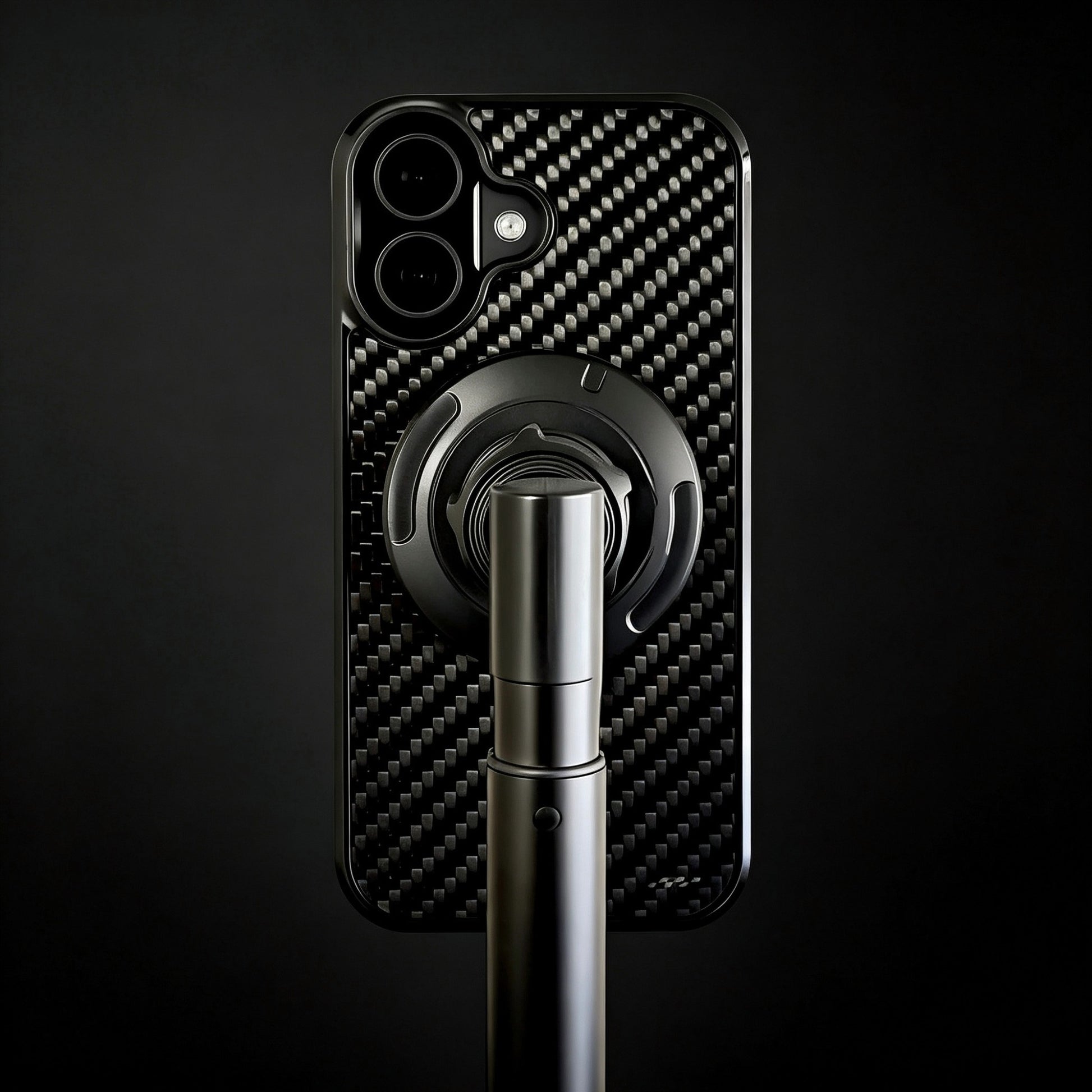 Real carbon fiber MagSafe phone case