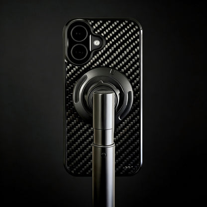 Real carbon fiber MagSafe phone case