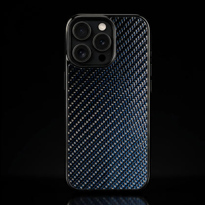 RyderCases Blue Classic real carbon fiber case for iPhone