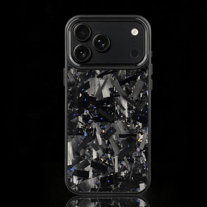 RyderCases Blue and Gold Forged real carbon fiber case for iPhone