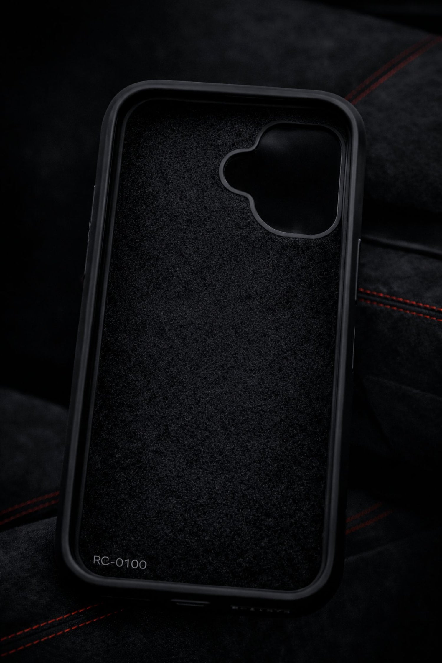 Rydercases carbon fiber phone case interior velvet protective lining