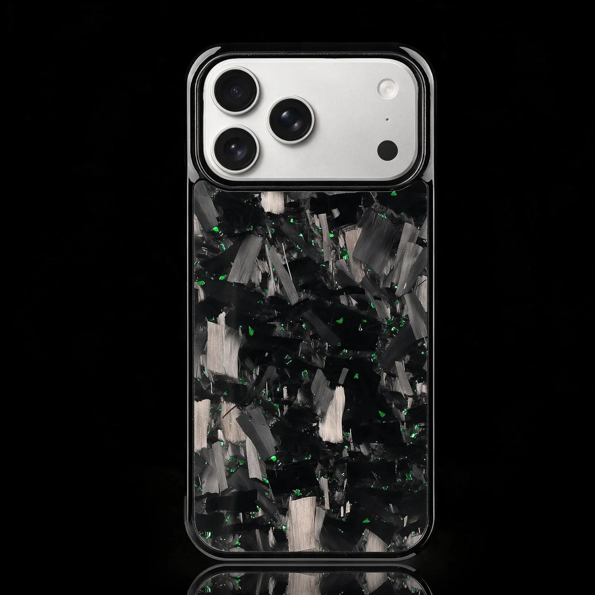 RyderCases Green Forged real carbon fiber case for iPhone 