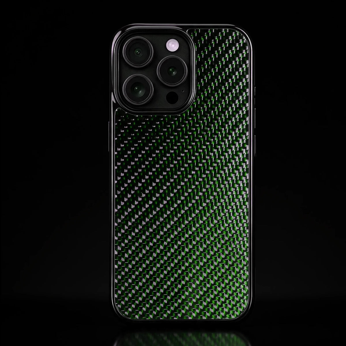 RyderCases Green Classic real carbon fiber case for iPhone 