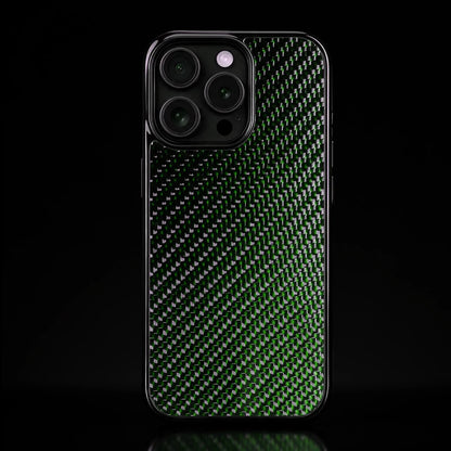 RyderCases Green Classic real carbon fiber case for iPhone 