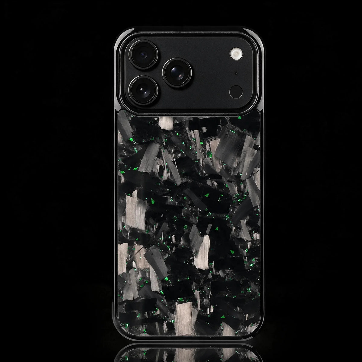 RyderCases Green Forged real carbon fiber case for iPhone 