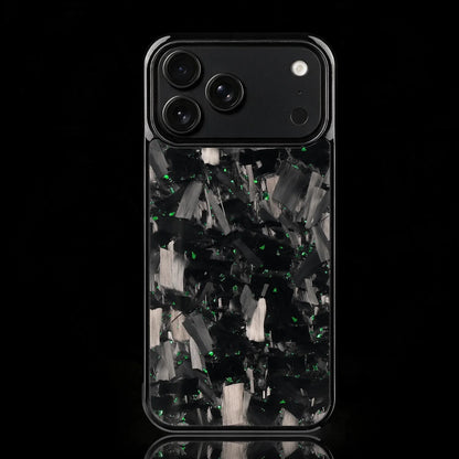 RyderCases Green Forged real carbon fiber case for iPhone 