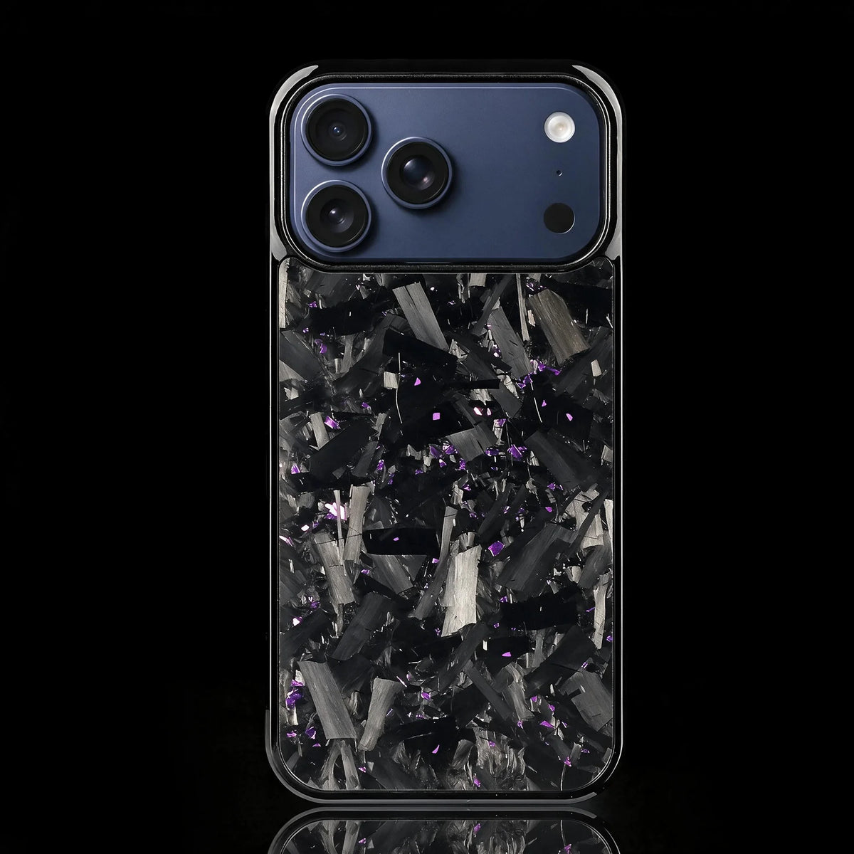 RyderCases Purple Forged real carbon fiber case for iPhone 