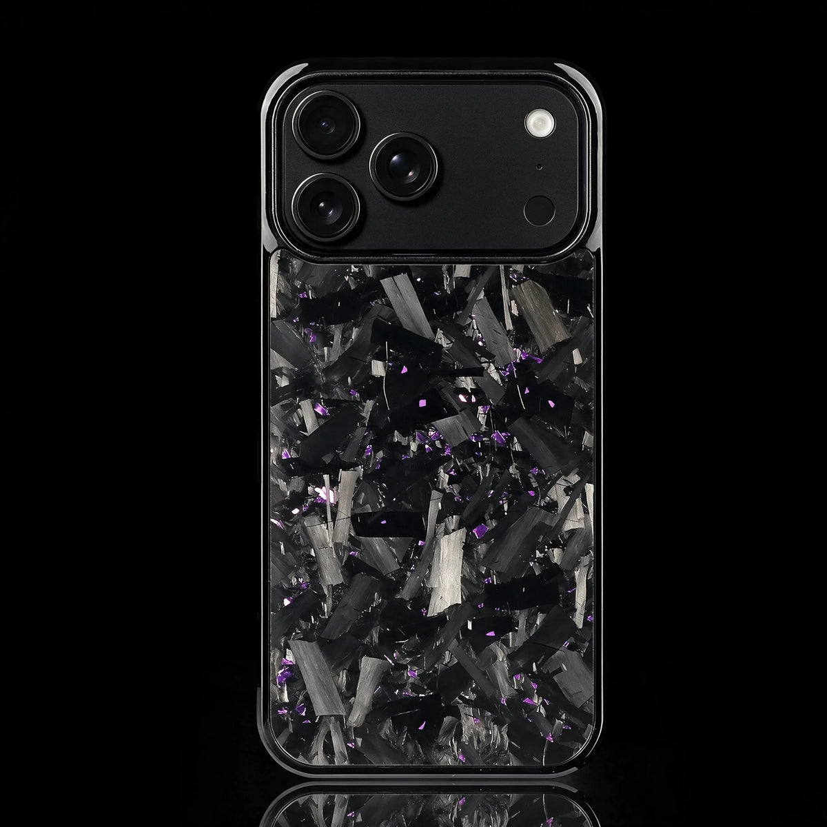 RyderCases Purple Forged real carbon fiber case for iPhone 