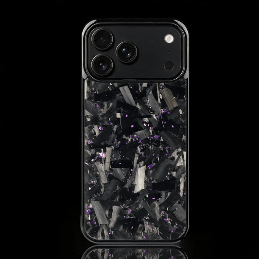 RyderCases Purple Forged real carbon fiber case for iPhone 