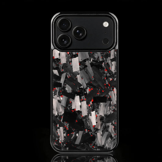 RyderCases Red Forged real carbon fiber case for iPhone 